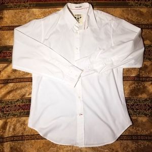 Guess Jean's Vintage "Holier Than Thou" White Shirt Medium.